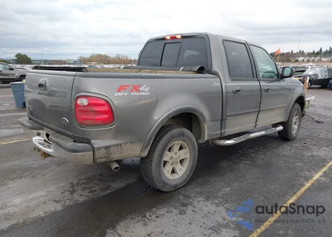 2002 Ford F-150 Lariat/Xlt from USA, damaged, VIN 1FTRW08L32KA10534